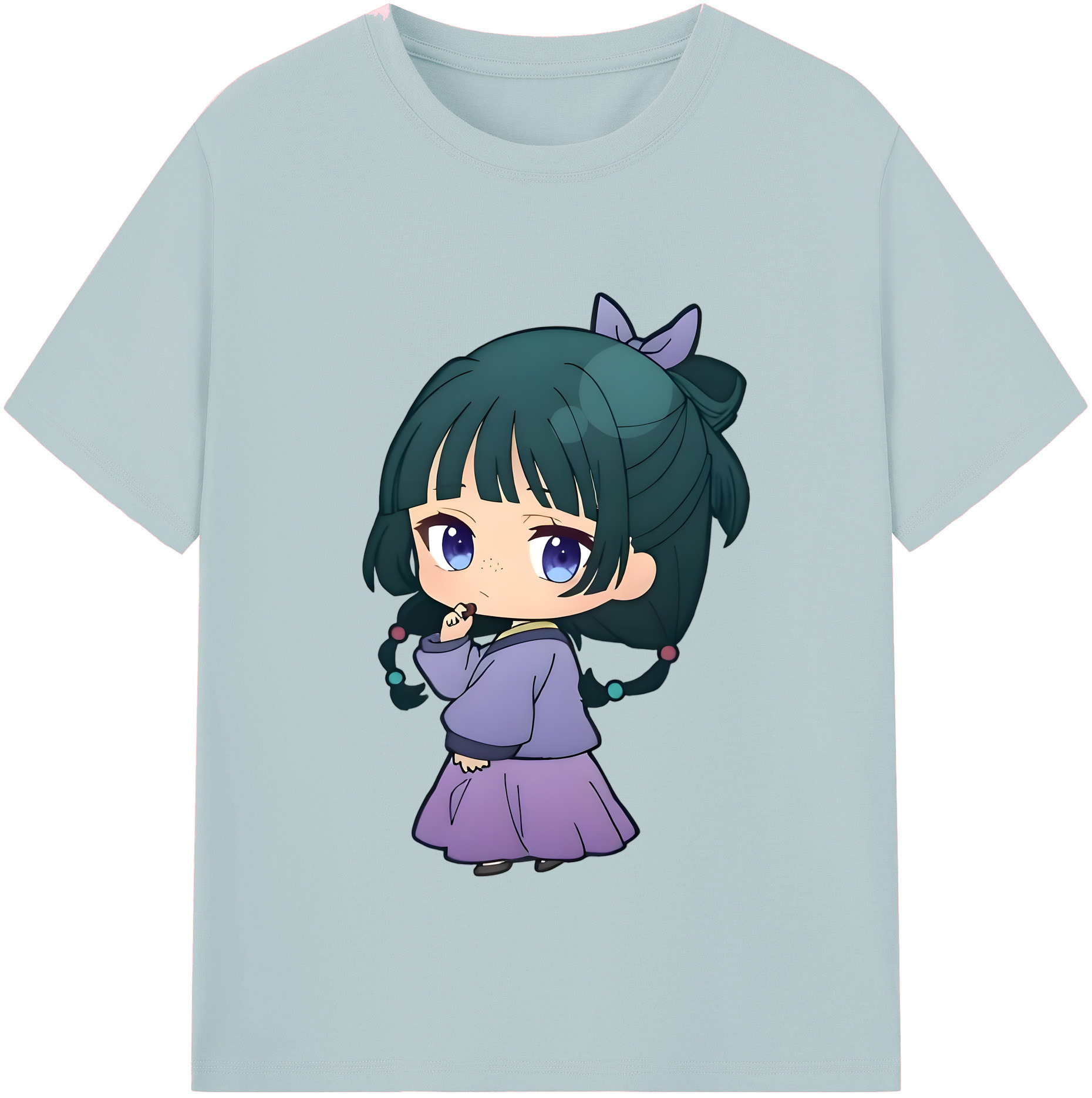 （画像用） 薬屋のひとりごと The Apothecary Diaries 綿100％半袖Tシャツ（フロントプリント）